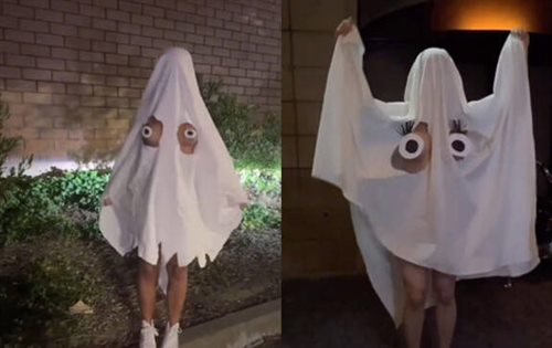 61906-女子在上海万圣节活动中cosplay幽灵 疑似低俗内容被警方带离现场！.jpg